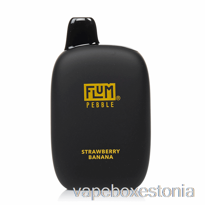 Vape Box Estonia Flum Pebble 6000 ühekordne Maasikabanaan